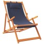 vidaXL Sillas de playa plegables 2 unidades tela azul vidaXL Sillas de playa plegables 2 unidades tela azul