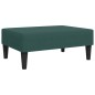 vidaXL Juego de sofás con cojines 2 piezas terciopelo verde oscuro vidaXL Juego de sofás con cojines 2 piezas terciopelo verde oscuro