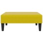vidaXL Juego de sofás con cojines 2 piezas terciopelo amarillo vidaXL Juego de sofás con cojines 2 piezas terciopelo amarillo