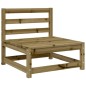 vidaXL Juego de sofás de jardín 5 piezas madera de pino impregnada vidaXL Juego de sofás de jardín 5 piezas madera de pino impregnada