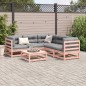 vidaXL Juego de sofás de jardín 6 pzas madera maciza de abeto Douglas vidaXL Juego de sofás de jardín 6 pzas madera maciza de abeto Douglas
