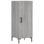 vidaXL Aparador alto madera contrachapada gris Sonoma 34,5x34x180 cm vidaXL Aparador alto madera contrachapada gris Sonoma 34,5x34x180 cm