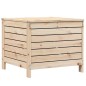 vidaXL Juego de sofás de jardín 7 piezas madera maciza de pino