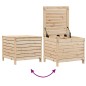 vidaXL Juego de sofás de jardín 7 piezas madera maciza de pino
