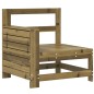 vidaXL Juego de sofás de jardín 7 pzas madera de pino impregnada vidaXL Juego de sofás de jardín 7 pzas madera de pino impregnada