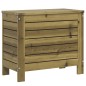 vidaXL Juego de sofás de jardín 7 pzas madera de pino impregnada vidaXL Juego de sofás de jardín 7 pzas madera de pino impregnada