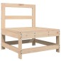 vidaXL Juego de sofás de jardín 5 piezas madera maciza de pino vidaXL Juego de sofás de jardín 5 piezas madera maciza de pino