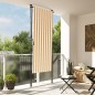 vidaXL Persiana enrollable exterior tela acero naranja y blanco vidaXL Persiana enrollable exterior tela acero naranja y blanco