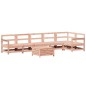 vidaXL Juego de sofás de jardín 7 pzas madera maciza de abeto Douglas vidaXL Juego de sofás de jardín 7 pzas madera maciza de abeto Douglas