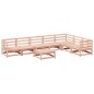 vidaXL Juego de sofás de jardín 8 pzas madera maciza de abeto Douglas vidaXL Juego de sofás de jardín 8 pzas madera maciza de abeto Douglas