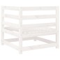 vidaXL Juego de sofás de jardín 9 pzas madera maciza de pino blanco vidaXL Juego de sofás de jardín 9 pzas madera maciza de pino blanco