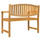 vidaXL Juego de comedor para jardín 3 pzas madera maciza de teca vidaXL Juego de comedor para jardín 3 pzas madera maciza de teca