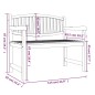 vidaXL Juego de comedor para jardín 3 pzas madera maciza de teca vidaXL Juego de comedor para jardín 3 pzas madera maciza de teca