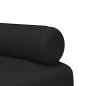 vidaXL Sofá cama en forma de L tela negro 260x140x70 cm vidaXL Sofá cama en forma de L tela negro 260x140x70 cm