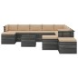 vidaXL Muebles de palets de jardín 12 pzas cojines madera maciza pino vidaXL Muebles de palets de jardín 12 pzas cojines madera maciza pino