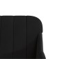 vidaXL Banco de terciopelo negro 110x76x80 cm vidaXL Banco de terciopelo negro 110x76x80 cm