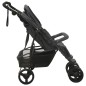 vidaXL Carrito para gemelos de acero gris antracita vidaXL Carrito para gemelos de acero gris antracita