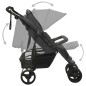 vidaXL Carrito para gemelos de acero gris antracita vidaXL Carrito para gemelos de acero gris antracita