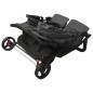 vidaXL Carrito para gemelos de acero gris antracita vidaXL Carrito para gemelos de acero gris antracita