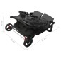vidaXL Carrito para gemelos de acero gris antracita vidaXL Carrito para gemelos de acero gris antracita