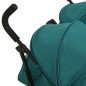 vidaXL Carrito para gemelos de acero verde vidaXL Carrito para gemelos de acero verde