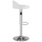 vidaXL Taburetes de cocina 2 unidades cuero sintético blanco vidaXL Taburetes de cocina 2 unidades cuero sintético blanco