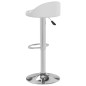 vidaXL Taburetes de cocina 2 unidades cuero sintético blanco vidaXL Taburetes de cocina 2 unidades cuero sintético blanco