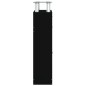 vidaXL Mueble zapatero madera contrachapada negro 63x24x104 cm vidaXL Mueble zapatero madera contrachapada negro 63x24x104 cm