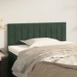 vidaXL Cabecero de terciopelo verde oscuro 90x5x78/88 cm vidaXL Cabecero de terciopelo verde oscuro 90x5x78/88 cm