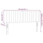 vidaXL Cabeceros 2 unidades terciopelo gris claro 72x5x78/88 cm vidaXL Cabeceros 2 unidades terciopelo gris claro 72x5x78/88 cm