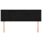 vidaXL Cabeceros 2 unidades terciopelo negro 72x5x78/88 cm vidaXL Cabeceros 2 unidades terciopelo negro 72x5x78/88 cm