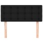 vidaXL Cabecero de tela negro 90x5x78/88 cm vidaXL Cabecero de tela negro 90x5x78/88 cm