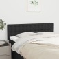 vidaXL Cabeceros 2 unidades tela negro 72x5x78/88 cm vidaXL Cabeceros 2 unidades tela negro 72x5x78/88 cm