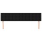 vidaXL Cabeceros 2 unidades de tela negro 90x5x78/88 cm vidaXL Cabeceros 2 unidades de tela negro 90x5x78/88 cm