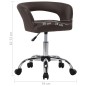 vidaXL Sillas de comedor 4 unidades cuero sintético marrón vidaXL Sillas de comedor 4 unidades cuero sintético marrón