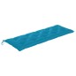 vidaXL Banco de jardín 3 plazas madera eucalipto gris y cojín 150 cm vidaXL Banco de jardín 3 plazas madera eucalipto gris y cojín 150 cm