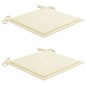 vidaXL Sillas y mesa de té de jardín con cojines madera maciza acacia vidaXL Sillas y mesa de té de jardín con cojines madera maciza acacia