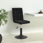 vidaXL Sillas de comedor giratorias 6 unidades terciopelo negro vidaXL Sillas de comedor giratorias 6 unidades terciopelo negro