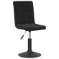 vidaXL Sillas de comedor giratorias 6 unidades terciopelo negro vidaXL Sillas de comedor giratorias 6 unidades terciopelo negro