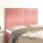 vidaXL Cabeceros 4 unidades terciopelo rosa 72x5x78/88 cm vidaXL Cabeceros 4 unidades terciopelo rosa 72x5x78/88 cm