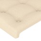 vidaXL Cabeceros 2 unidades de tela color crema 80x5x78/88 cm vidaXL Cabeceros 2 unidades de tela color crema 80x5x78/88 cm