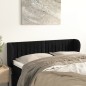 vidaXL Cabecero de terciopelo negro 147x23x78/88 cm vidaXL Cabecero de terciopelo negro 147x23x78/88 cm
