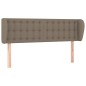 vidaXL Cabecero de tela gris taupe 147x23x78/88 cm vidaXL Cabecero de tela gris taupe 147x23x78/88 cm