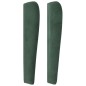 vidaXL Cabecero con orejas de terciopelo verde oscuro 93x23x118/128 cm vidaXL Cabecero con orejas de terciopelo verde oscuro 93x23x118/128 cm