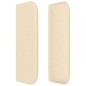 vidaXL Cabecero de tela color crema 147x16x78/88 cm vidaXL Cabecero de tela color crema 147x16x78/88 cm