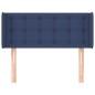 vidaXL Cabecero de tela azul 103x16x78/88 cm vidaXL Cabecero de tela azul 103x16x78/88 cm