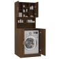 vidaXL Armario de lavadora madera contrachapada color roble marrón vidaXL Armario de lavadora madera contrachapada color roble marrón