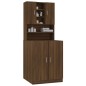 vidaXL Armario de lavadora madera contrachapada color roble marrón vidaXL Armario de lavadora madera contrachapada color roble marrón
