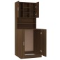 vidaXL Armario de lavadora madera contrachapada color roble marrón vidaXL Armario de lavadora madera contrachapada color roble marrón