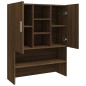 vidaXL Armario de lavadora madera contrachapada color roble marrón vidaXL Armario de lavadora madera contrachapada color roble marrón